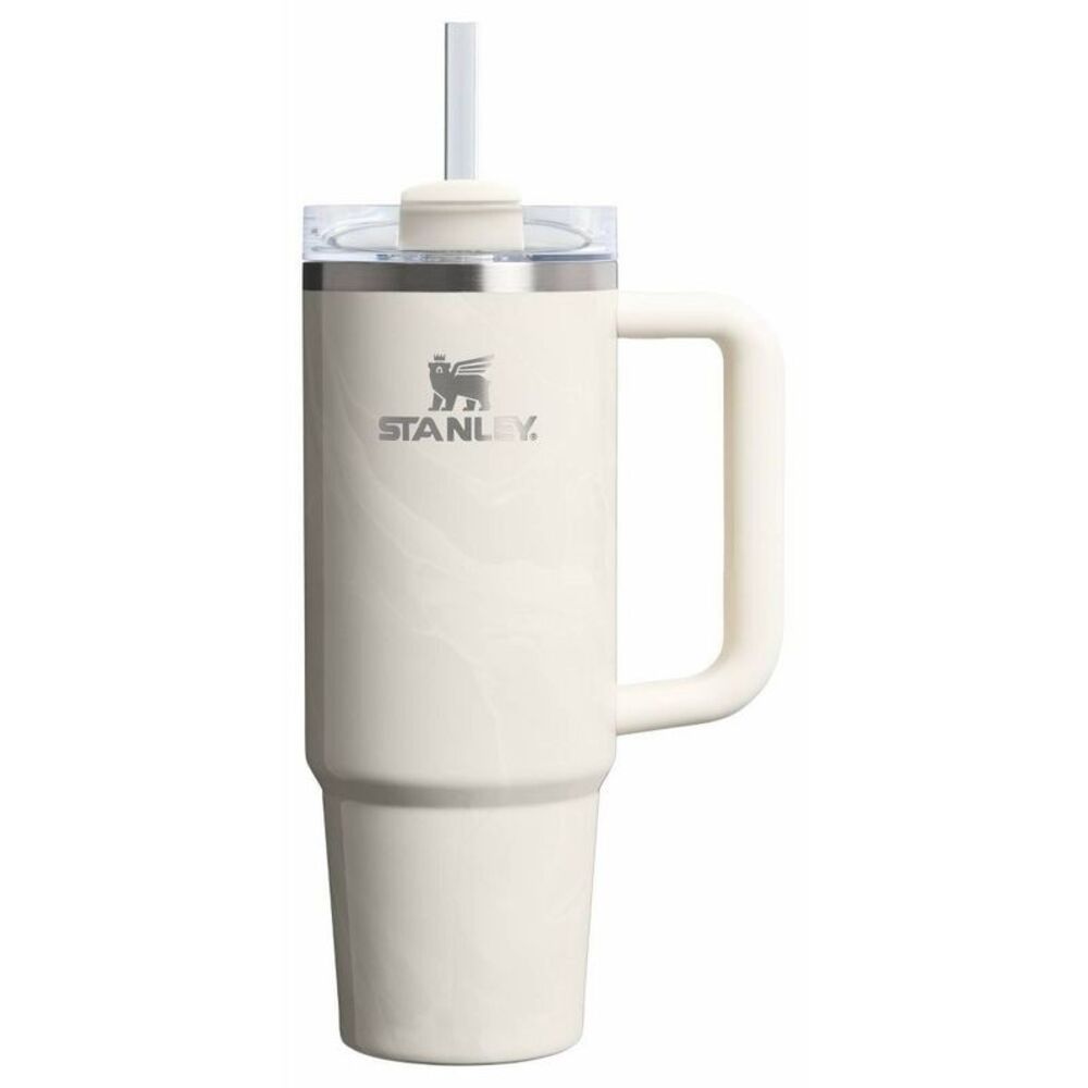 Open Box - Stanley -  30 oz Stainless Steel H2.0 Flow Calcite Calacatta